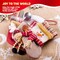 JOYIN 12 Pcs Mini Christmas Stockings 3D Bulk Xmas Stockings Santa Snowman Reindeer Burlap Stockings Holders Treat Bags Christmas Tree Decoration Xmas Party Decors